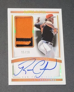 2024 National Treasures REGGIE CRAWFORD CLUTCH FACTOR 2 CLR PATCH AUTO SSP /10 - Picture 1 of 3