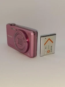 Sony Cyber-shot DSC-WX200 fotocamera digitale compatta rosa 18,2 megapixel dal Giappone VHTF - Foto 1 di 12