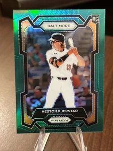 2024 Panini Prizm Prizms Green #147 Heston Kjerstad RC - Bild 1 von 2