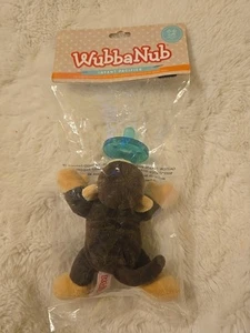 Wubbanub Mary Meyer Monkey Plush 1999 Infant Pacifier 0-6 Months Fast Shipping - Picture 1 of 6