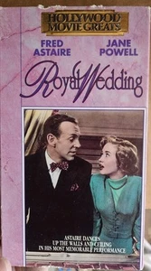 Royal Wedding VHS 1991 Fred Astaire Jane Powell Hollywood Movie Greats Estate - Picture 1 of 3