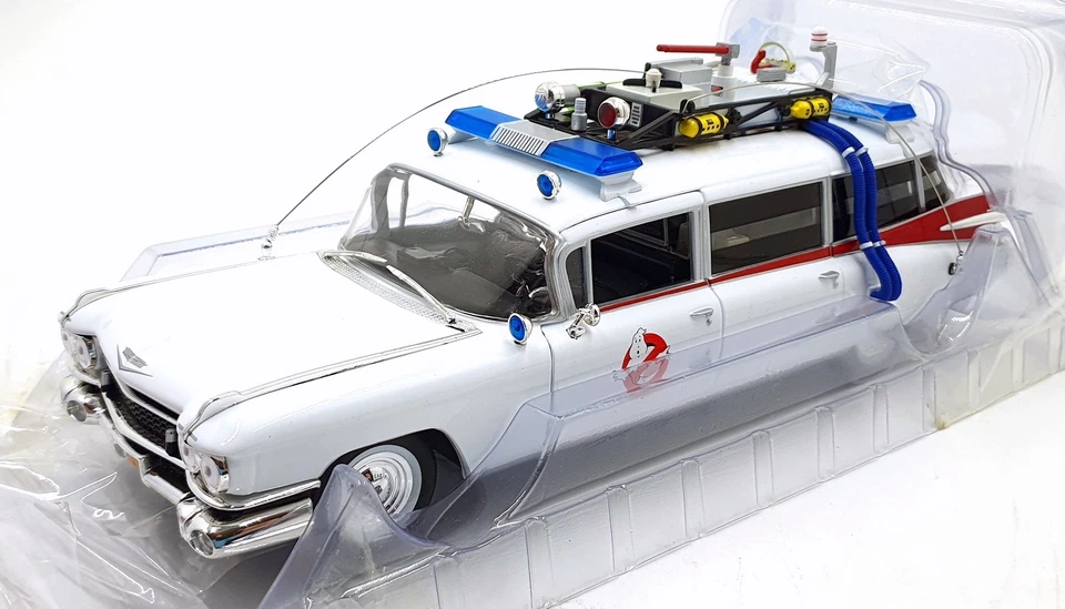 Автомобильный мир масштаб 1/18 AWSS118/06 1959 Cadillac ECTO-1 охотники за привидениями + тоньше - Изображение 1 из 4