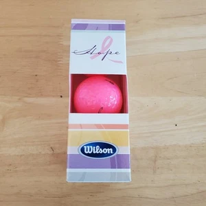 Wilson HOPE Lady's Golf Balls Pink 3-pack New - Picture 1 of 5