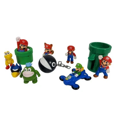 Nintendo Super Mario Figura de Acción Juego Koopa Troopa Goomba Cadena Juguete Lote Foto 1 de 4