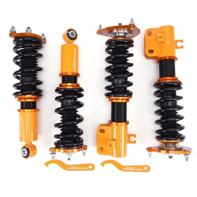 Full Coilovers Kit for Subaru Legacy GT Sedan 4-Door 1999-2004 Adjustable Height - Изображение 1 из 4