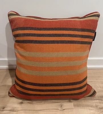 Envogue Almohada Otoño Colores Naranja Rojo Beige Tiras 20x20 Foto 1 de 4