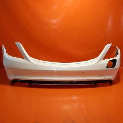 MERCEDES BENZ S550E HYBRID REAR BUMPER 2015 2016 2017 A222 885 1925 SEDAN OEM - Image 1 of 4