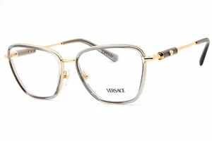 VERSACE VE1292 1506 Eyeglasses Grey Transparent Frame 54mm - Picture 1 of 4
