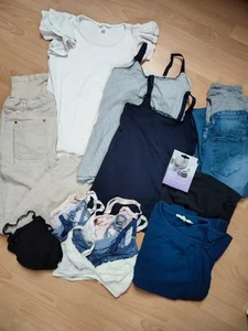 34/36 Schwangerschaftskleidung Umstandsmode Stillkleidung Paket Sommer Übergang - Bild 1 von 11