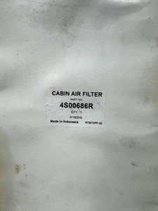 John Deere Cabin Air Filter 4s00686r - Bild 1 von 1