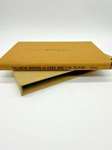 Salmon Rivers of Cape Breton Island by James T. Grey 1984 HC Schlupfjacke signiert - Bild 1 von 16