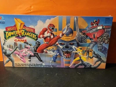 Vintage 1993 Milton Bradley Mighty Morphin Power Rangers Board Game ~ Sealed NIB - Image 1 of 4