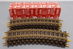 LGB 1500 Spur G breiter Radius gebogene Gleisabschnitte (12) / Karton - Bild 1 von 5