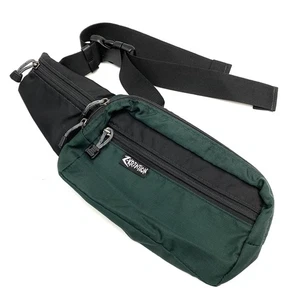 VTG Z-Kreation Green Black Fanny Pack Waist Bag Boulder Colorado Hiking Running - Picture 1 of 2