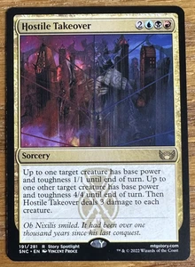 MTG Streets of New Capenna, Hostile Takeover - Story Spotlight - Picture 1 of 1