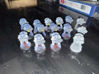 Warhammer 40K SPACE MARINE FIRSTBORN Monopose 2nd Ed. 1993 GW FF25 LOT OF 15 - Image 1 of 4