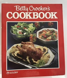 Vintage Betty Crocker's Cookbook 5 Ring Binder Revised Ed w/ Index Tabs 1987 - Picture 1 of 2