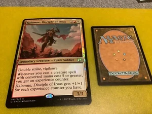 MTG - Magic the Gathering Card, Foil Kalemne, Disciple of Iroas - Oversized -C15 - Picture 1 of 2