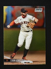 2021 Stadium Club Chrome Base #287 Evan Longoria - San Francisco Giants