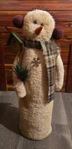 Primitive Handmade Snowman - Picture 1 of 6