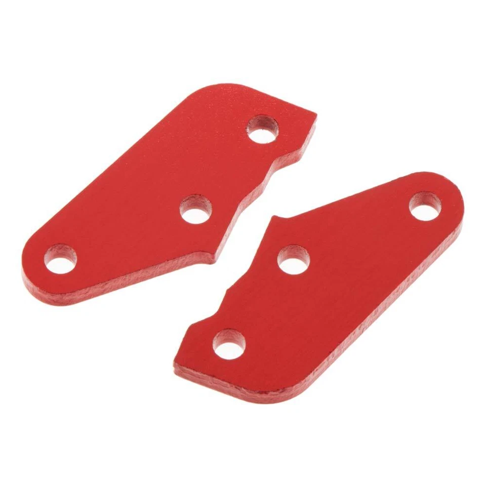 NEW ARRMA Steering Plate A Aluminum Red (2) Typhon / Kraton - Image 1 of 1