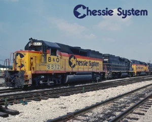 Frühe CSX mit Chessie und Seaboard Coast Line Power Train stabiles Blechschild - Bild 1 von 1