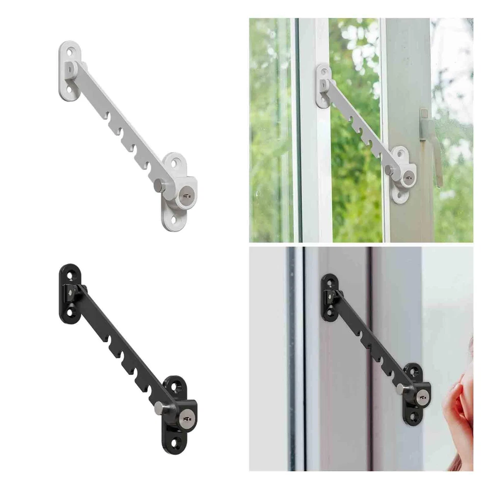 Window Latch, Window Restrictor, Alloy Hardware, Adjustable Window Restrictor - Image 1 of 1