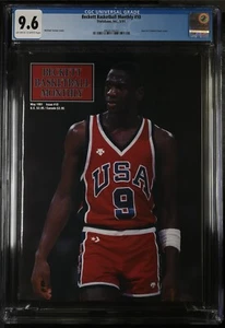 Beckett Basketball Magazine #10 CGC 9.6 Michael Jordan Team USA 5/1991 - Picture 1 of 2