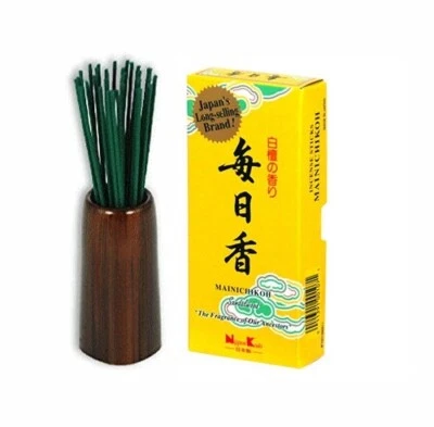 Nippon Kodo Incienso 170 Palo Mainichiko y Soporte de Plástico Hecho en Japón Foto 1 de 3