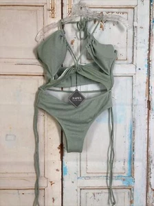 Zaful Forever Young Green Color Swimsuit One Piece Size 8/L US, Bathing Suit - Picture 1 of 7