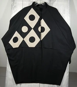 OSGOOD SMUK Wool Suede Coat/Cape,One Size Fits All,Boho,Walking Art,Black Taupe - Picture 1 of 8