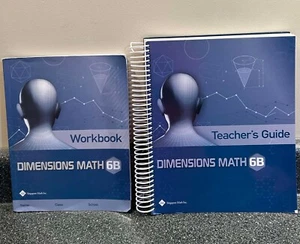DIMENSIONS Mathe 6B Lehrerhandbuch Arbeitsbuch Singapur - Bild 1 von 3