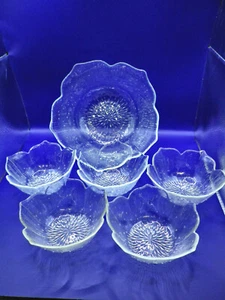 Servierschale Glasschale Dessertschale 6 Stück D 12 + 20 cm ri682 - Bild 1 von 3