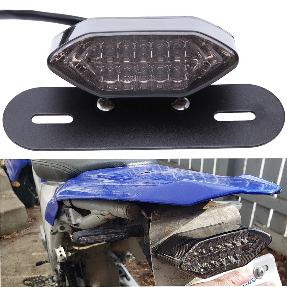For Suzuki GSXR 600 750 Turn Signals Brake Light License Integrated Tail Light - Image 1 of 4
