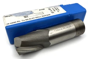 Presto 25mm 2 Flute Slot Drill HSS-E Co8 Cobalt 25mm Screw Shank End Mill - Picture 1 of 5