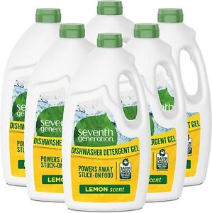 Seventh Generation Natural Lemon  Dishwasher Detergent Gel - 42 oz (6 Pack)  ✅
