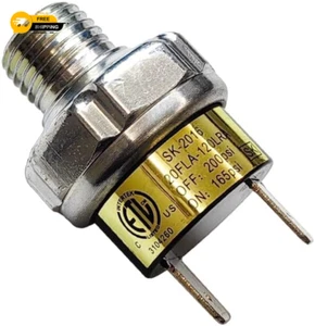 Interruptor de presión de aire 165-200 PSI tipo montaje en tanque rosca 1/4" NPT 12V 24V DC Air Co - Imagen 1 de 6