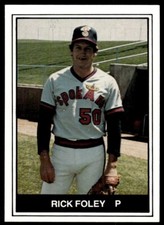 1982 TCMA Spokane Indians Rick Foley Spokane Indians #3