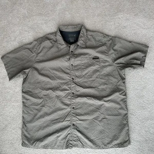 Merrell Fishing Shirt Mens XXL 2XL Short Sleeve Button Up UPF 50 Outdoors - Picture 1 of 6