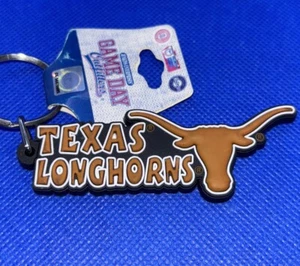 Texas Longhorns Gameday Outfitters Gummi Schlüsselanhänger NCAA College - Bild 1 von 6
