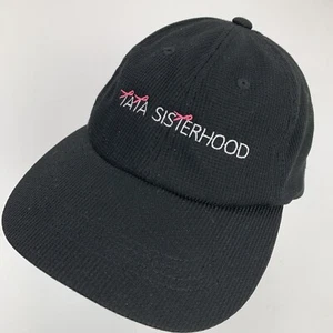 Ta Ta Sisterhood Black Ball Cap Hat Adjustable Baseball Breast Cancer - Picture 1 of 5