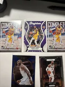 Lebron James (2022-23, 2023-24) Panini : Donruss, Select, Prizm (5) Card Lot - Picture 1 of 6