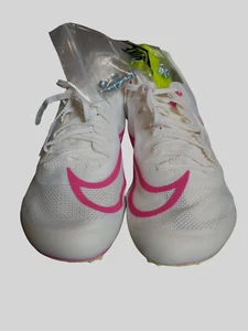 Nike JA Fly 4 White Sail Hyper Pink Light Track Spikes DR2741-100 Talla 8 - Imagen 1 de 7