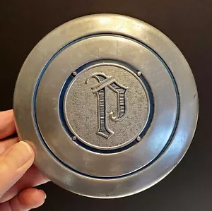 PLYMOUTH Aluminum Snap-in Wire Wheel Hubcap Hub Cap 1928-29 NICE - Picture 1 of 9