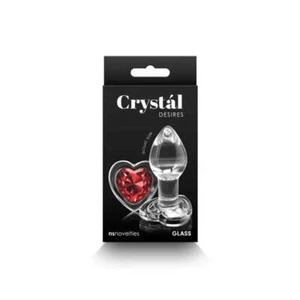 Crystal Desires - Red Heart - Small - Picture 1 of 5