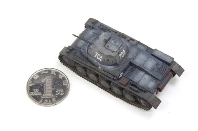 S-Model 1/72 WWII German Pz.Kpfw.Ⅱ Ausf B light tank Finished Model#CP0074 - Image 1 of 4