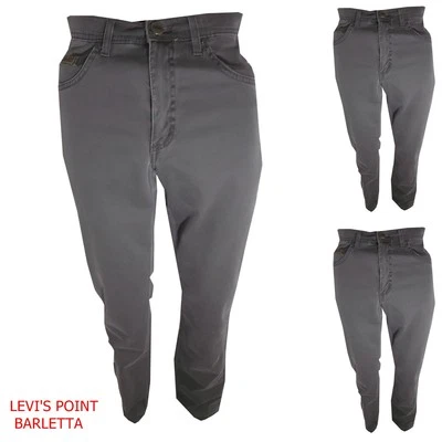 Pantalones Hombre Algodón Jeans Elástico Cintura Alta Wrangler Recto W30 W34 - Imagen 1 de 4