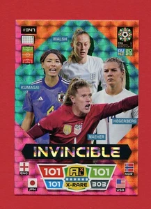 (B20) WC WOMENS 2023 -Adrenalyn Panini Card TOP MASTER 347 - INVINCIBLE - Picture 1 of 1