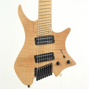 USED strandberg Boden OS 8 Natural Electric Guitars Headless Guitars Free Shippi - Picture 1 of 11