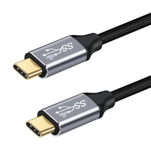 USB C Cable 3.1 Gen 2 10Gb Type C Charger Charging Lead 0.5m 1m 1.5m 2m 3m - Picture 1 of 7